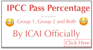 ipcc pass percentage